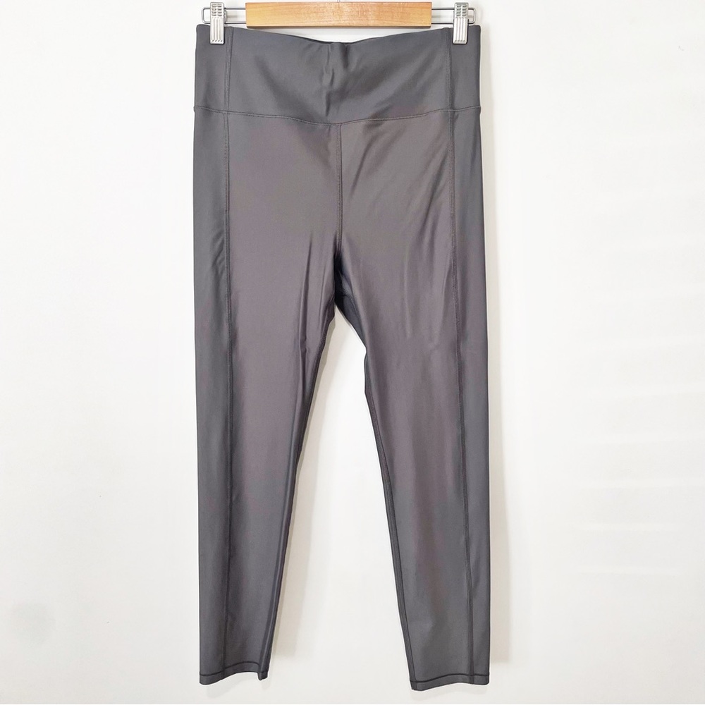 NWOT Sweaty Betty Hi Shine Grey 7/8 Legging L